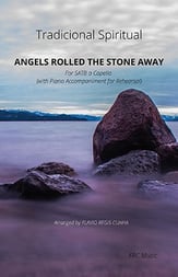 Angels Rolled the Stone Away SATB choral sheet music cover